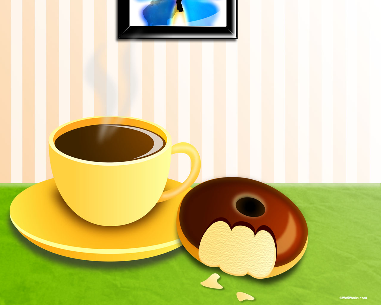 Coffee & Donut